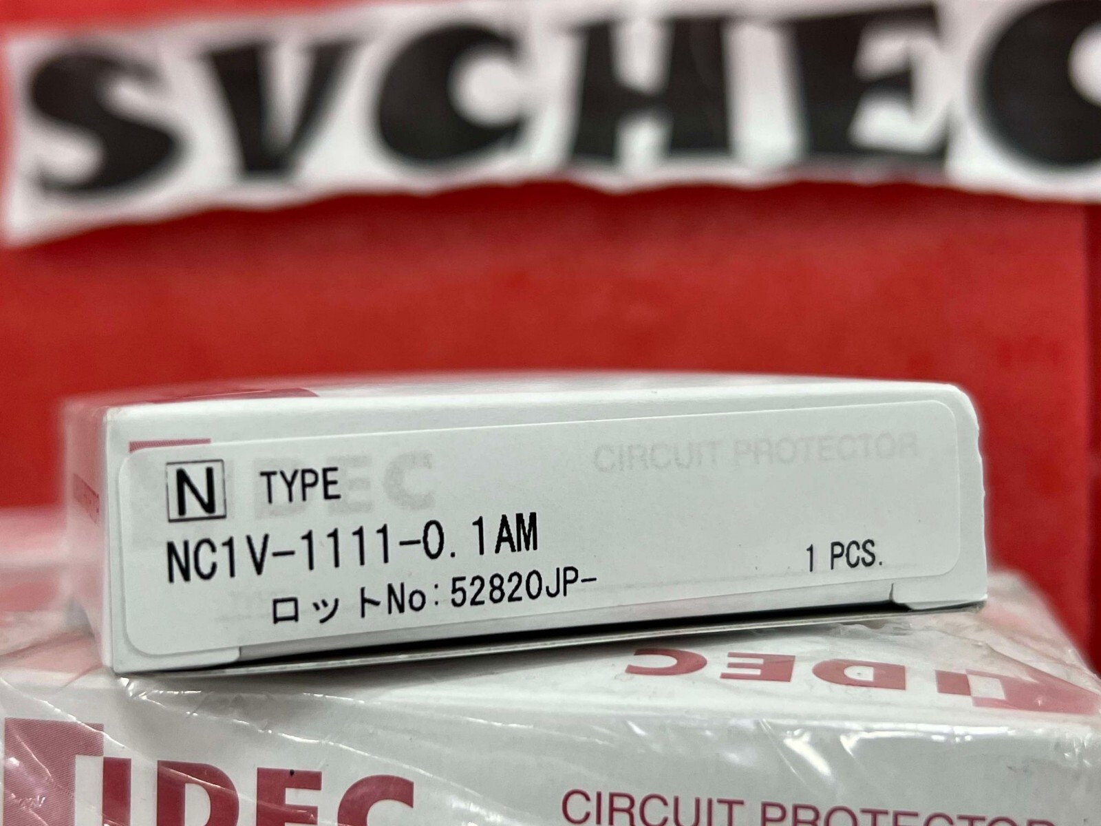 IDEC NC1V-1111-0.1AM Circuit Protector 1 Pole 0.1A