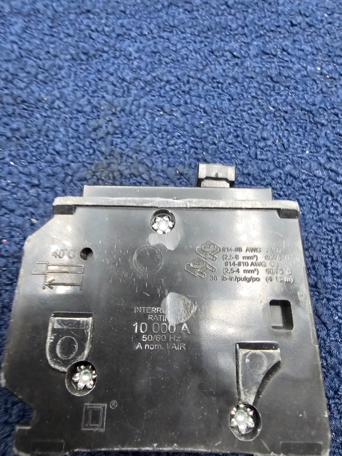 Square D DP-4075: HOM 10KA 120/240V 50/60Hz 2-Pole 30A Circuit Breaker