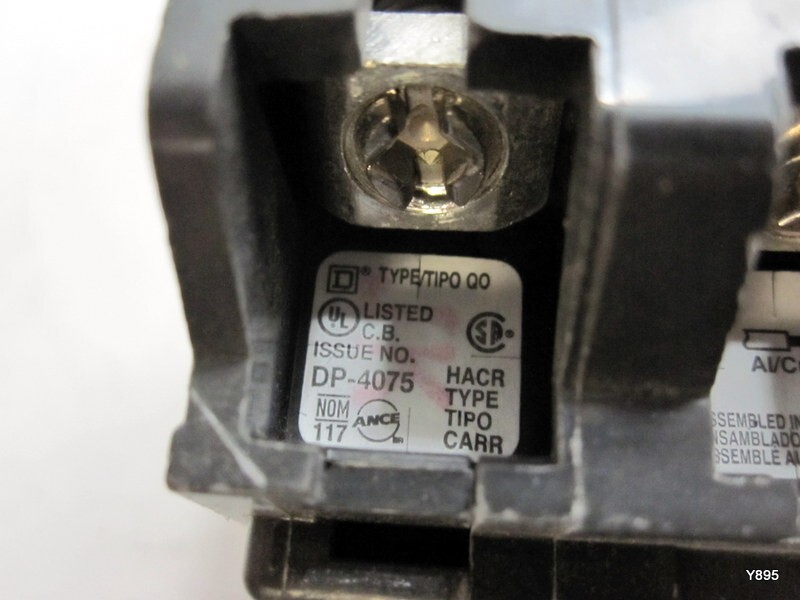 SQUARE D 10KA 60A 120/240 2 POLE CIRCUIT BREAKER DP-4075
