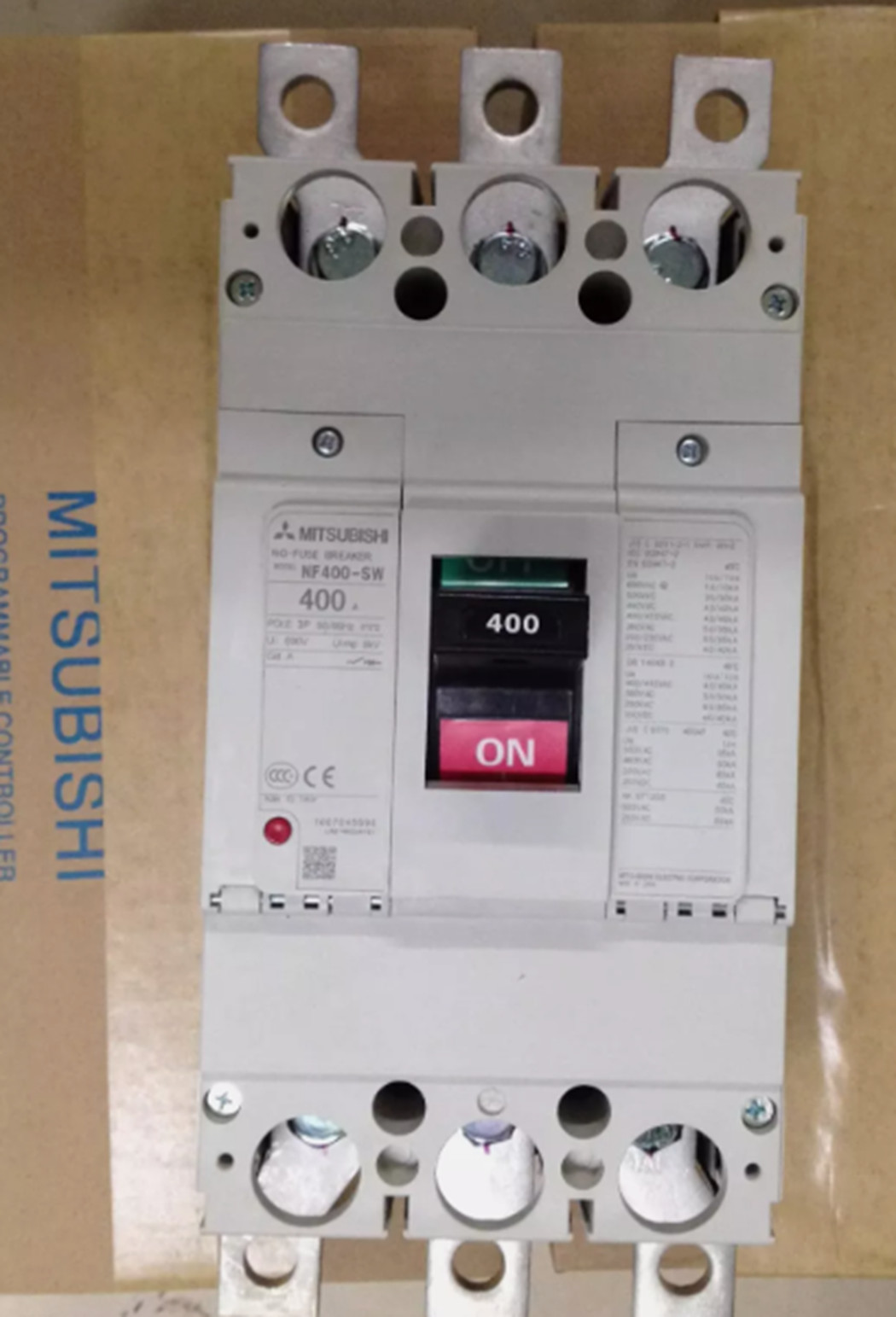 NEW Mitsubishi NF400-SW 400A 3P Circuit Breaker