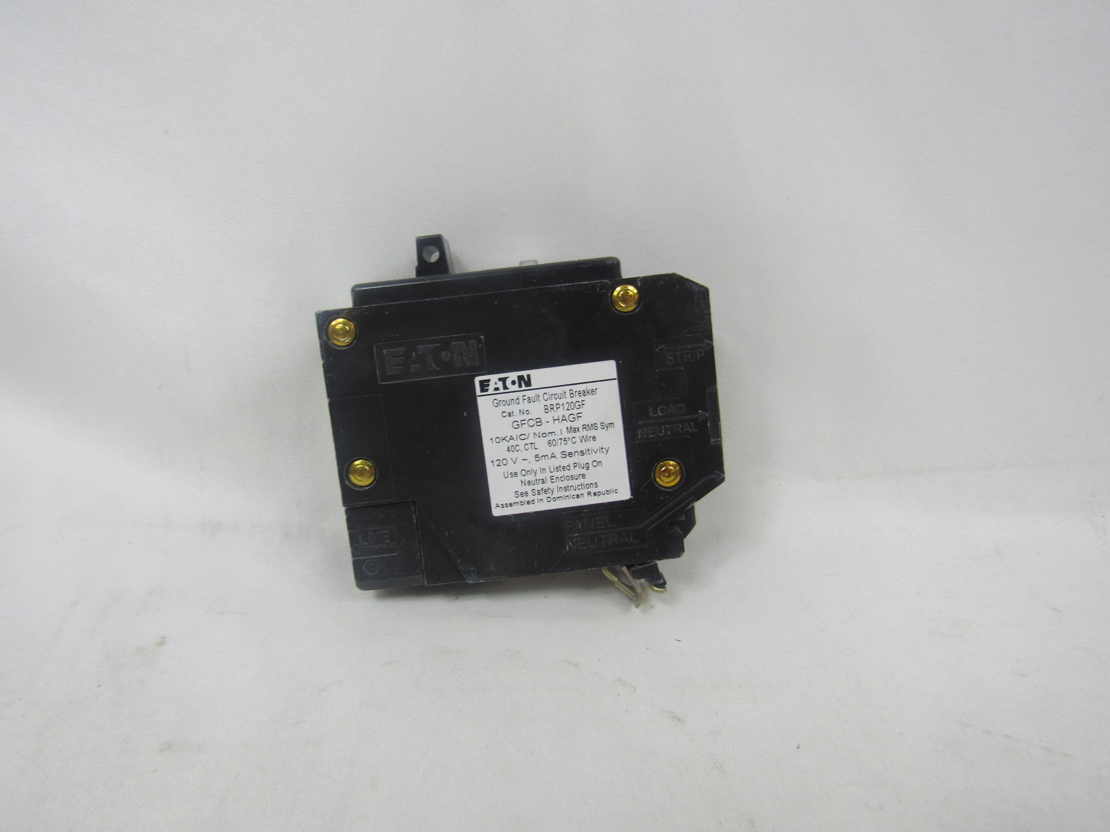 Eaton BRP120GF Miniature Circuit Breakers (MCBs)