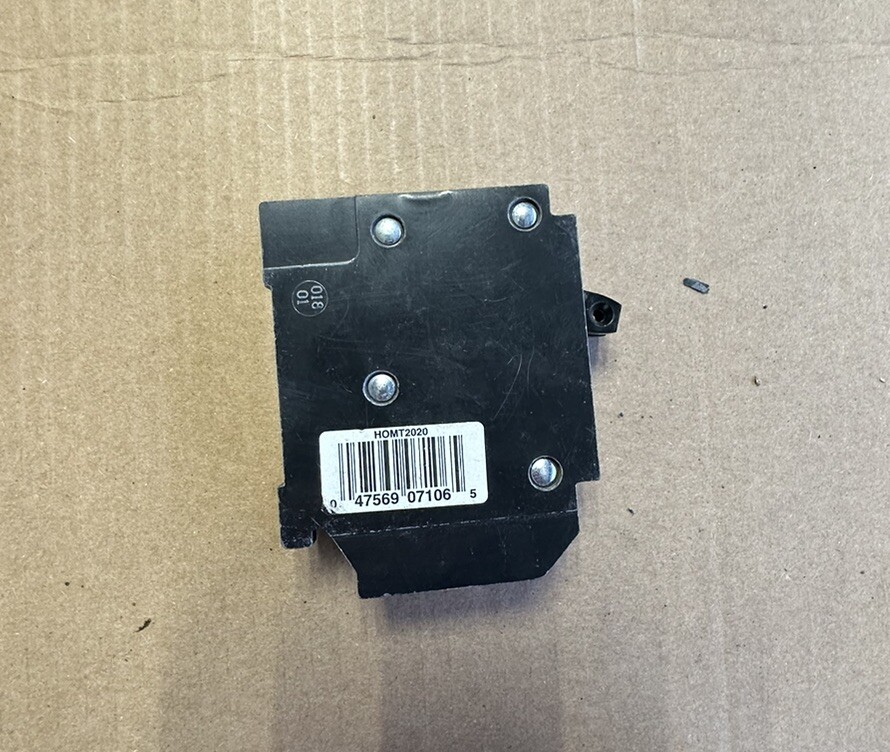 Square D HOMT2020 Homeline 20 amp – 1 Pole Tandem Circuit Breaker