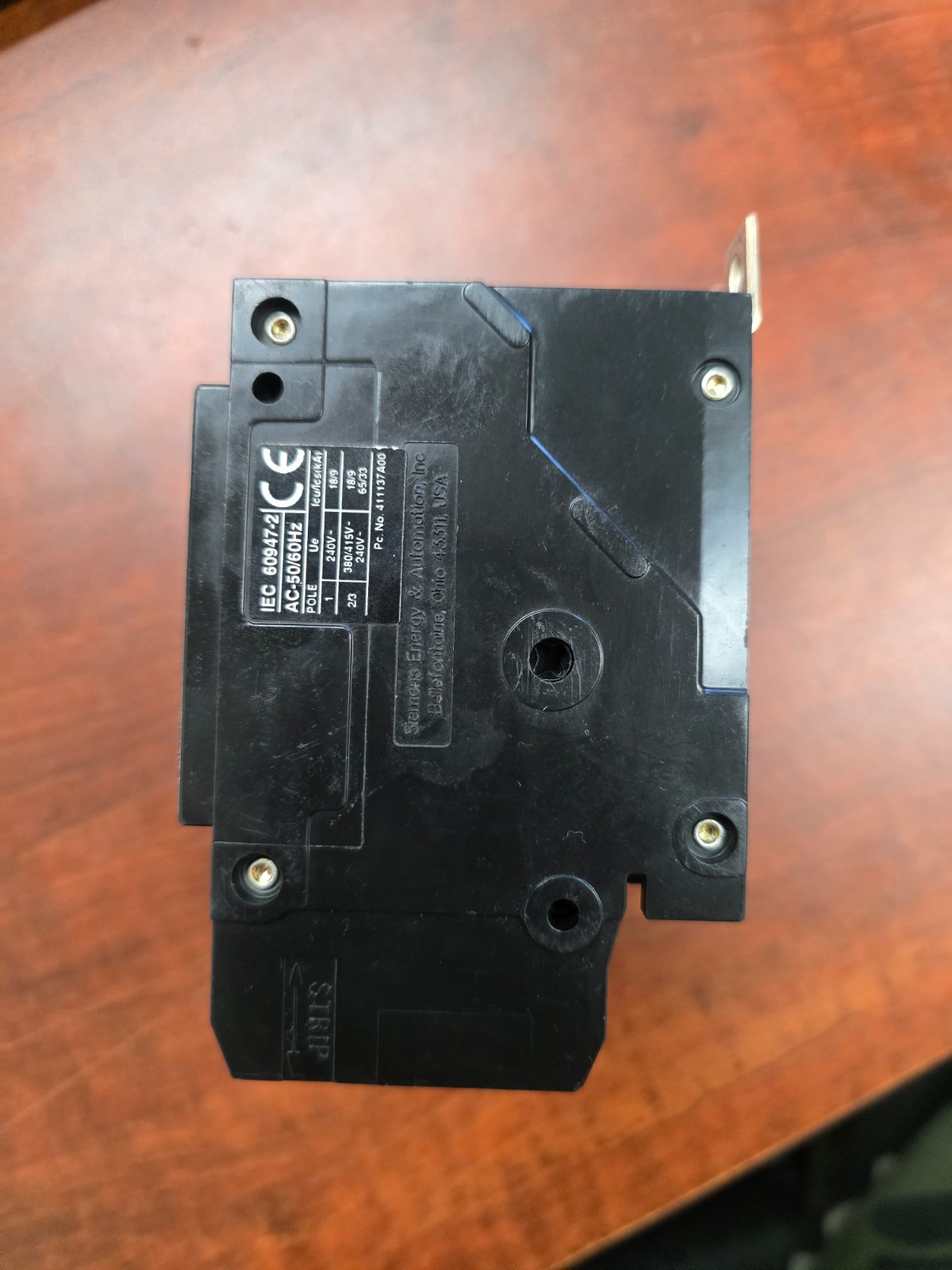 Siemens BQD330 3 Pole 30 Amp 277v Circuit Breaker