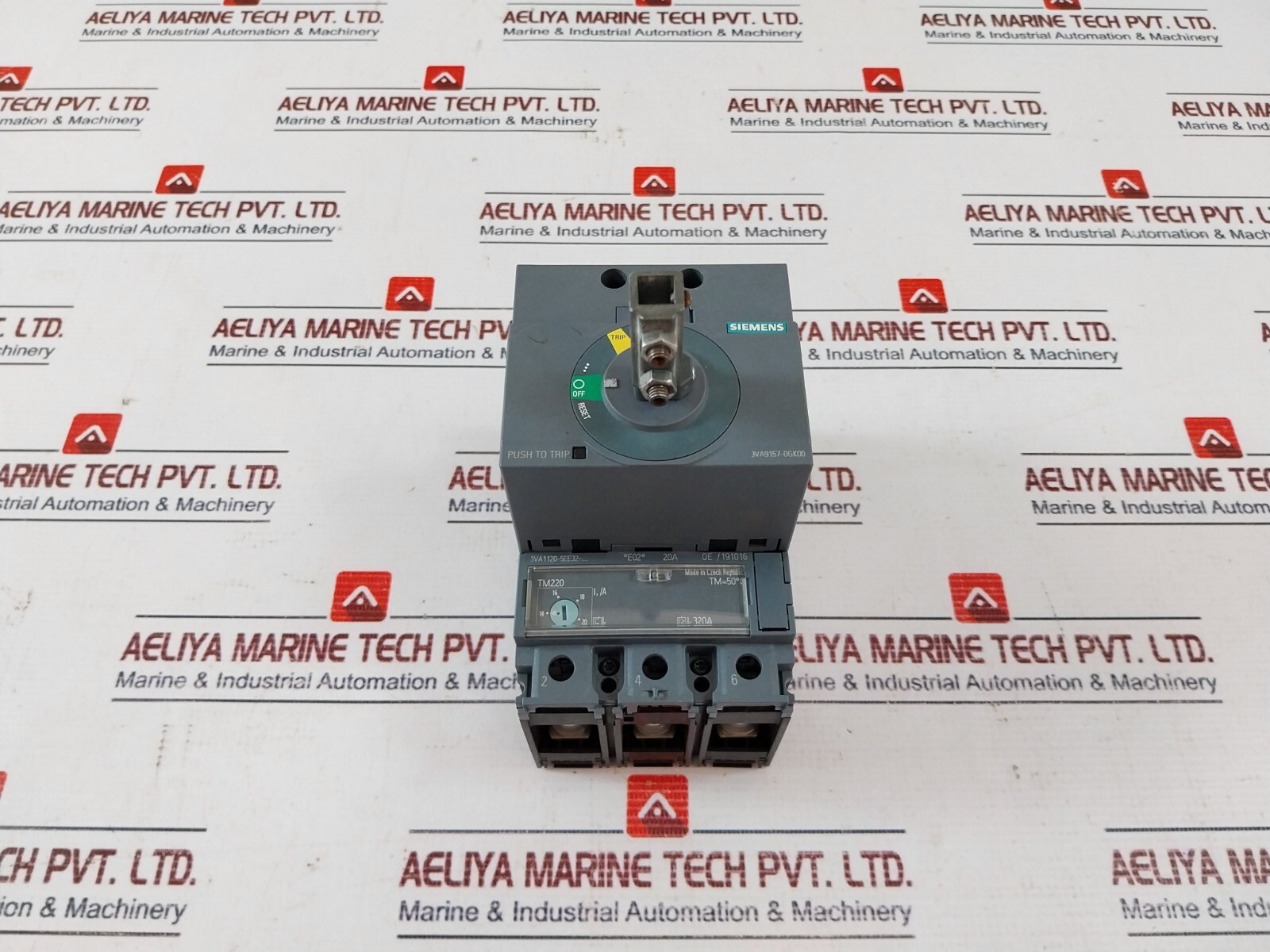 Siemens 3VT3763-2AA36-0AA0 Molded Case Circuit Breaker 3VT9300-3HA20