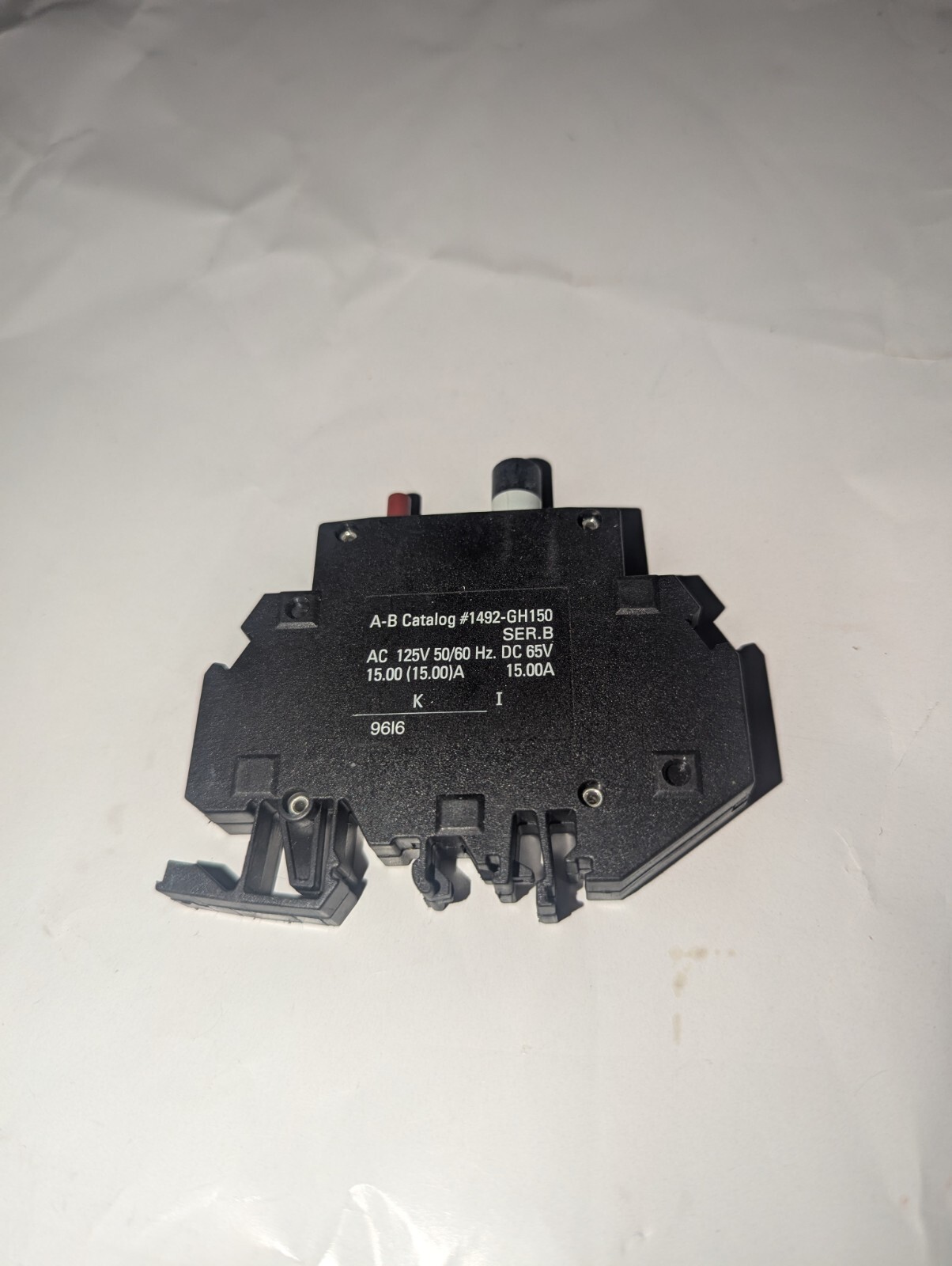 NEW GENUINE ALLEN-BRADLEY 1492-GH002 SER. B BREAKER 1P 0.20A NSMP