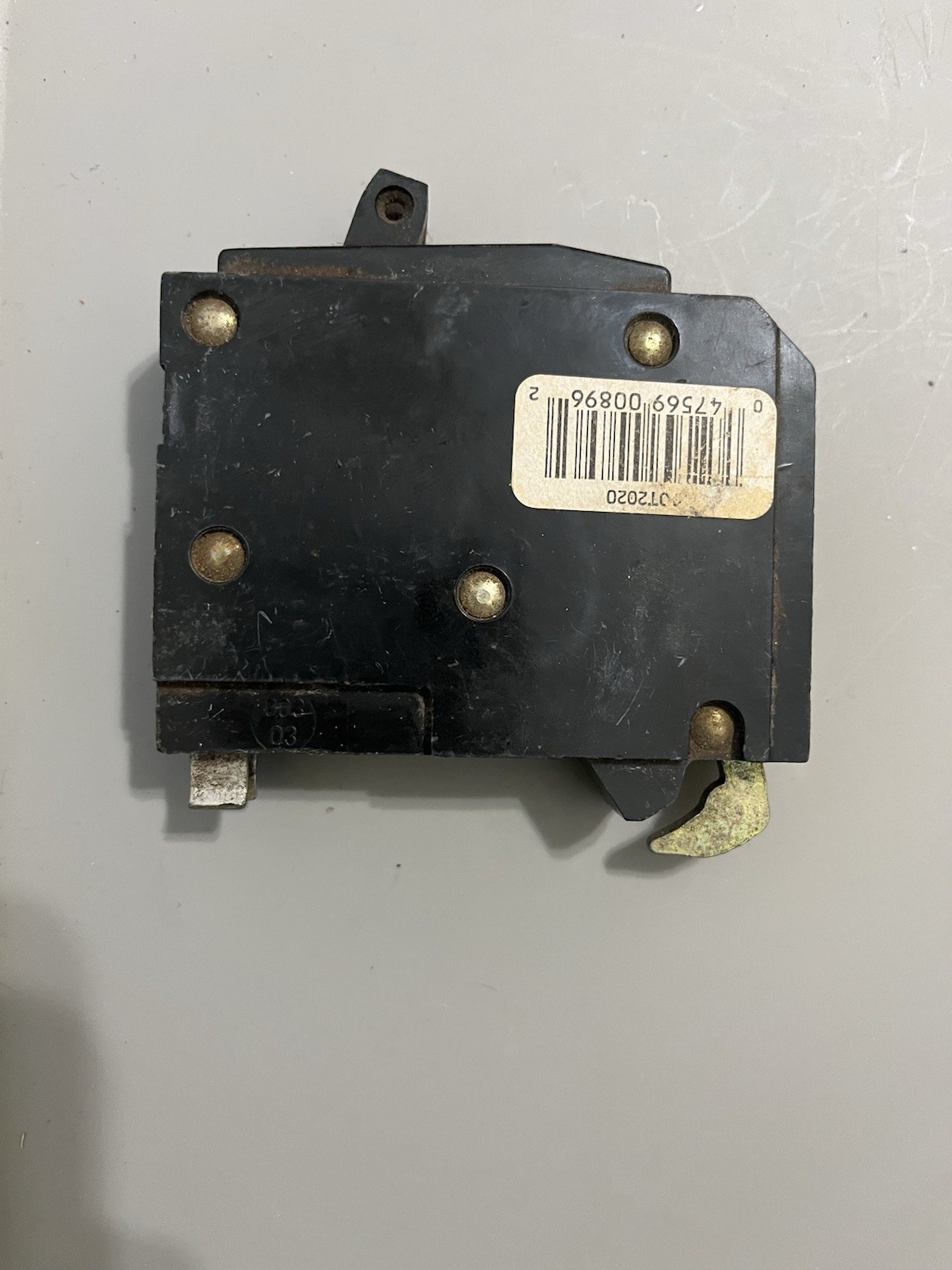 Square D QOT2020 2 Pole 20 Amp Tandem Circuit Breaker