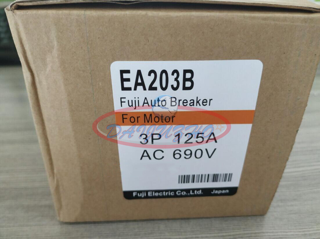 One Fuji Electric 3P 125A EA203B Industrial Automation Auto Circuit Breaker New