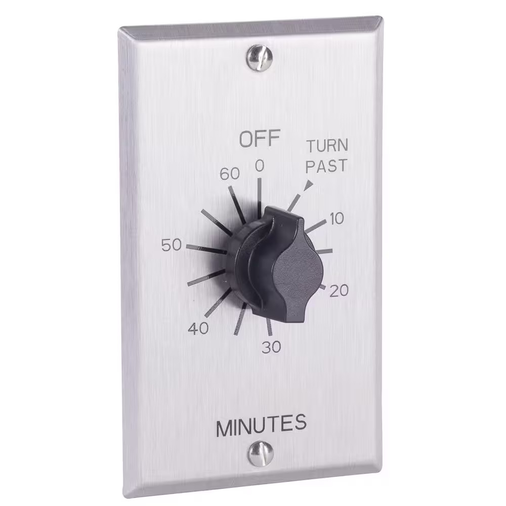 C-500 Series Multi-Volt 60-Minute Commercial Style Springwound Auto off In-Wall