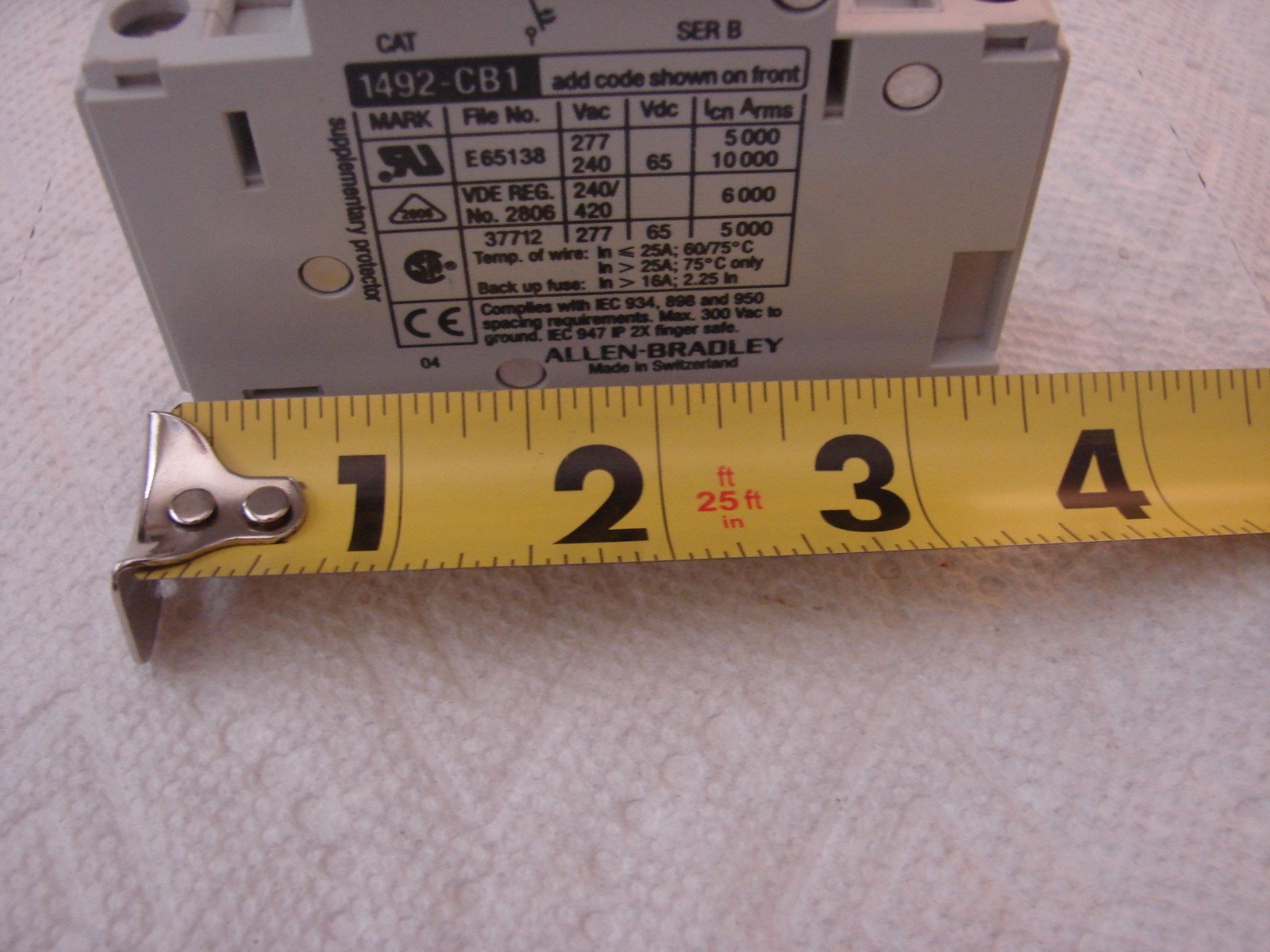 AB 1492-CB1 G300 30.0A Breaker