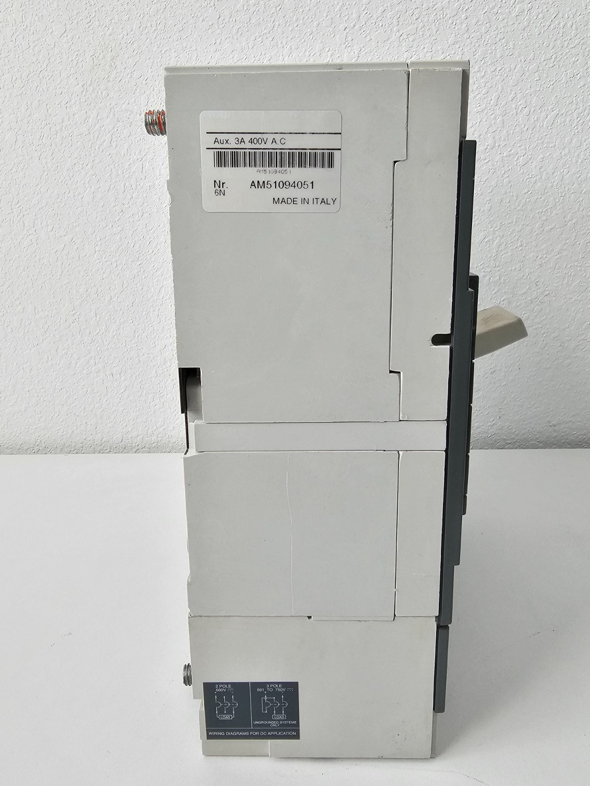 ABB-SACE K6TH / K6TJ TYPE S6N DC BREAKER 800A 500V 3-POLE