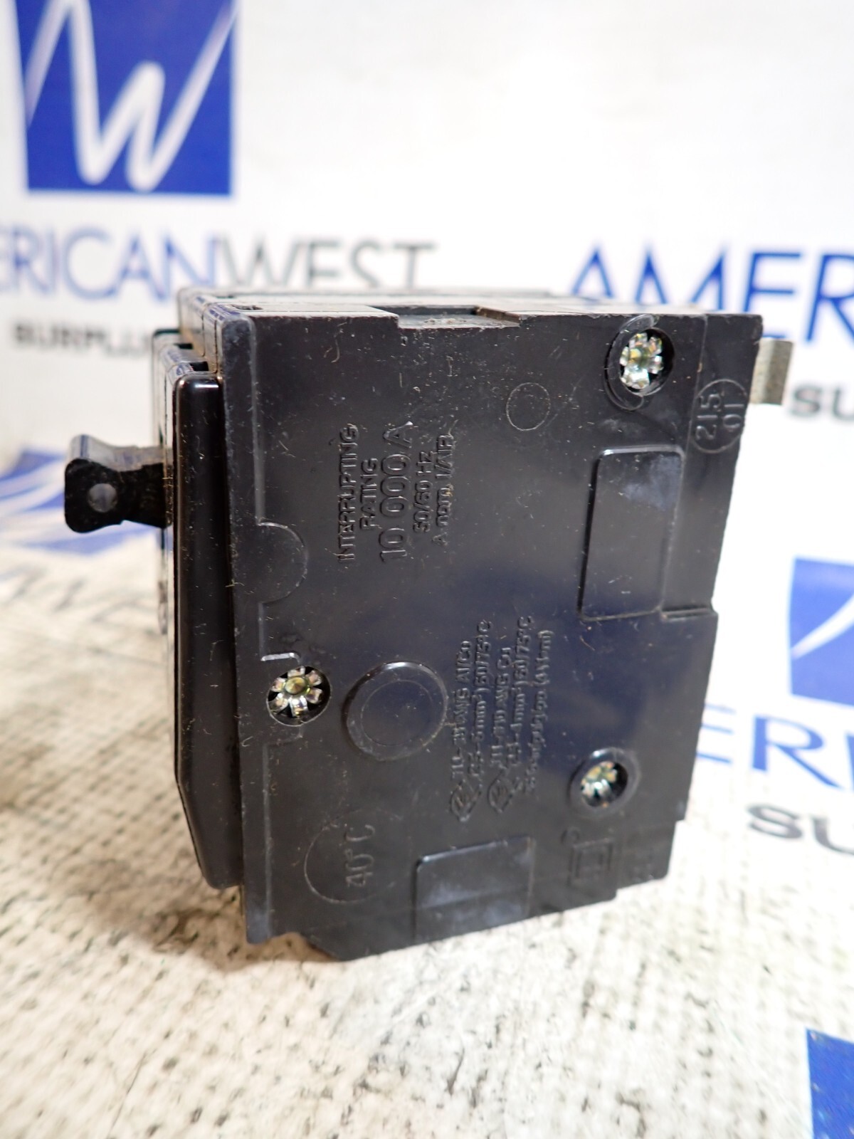 1 NEW From Case QO325 Square D QO Plug in 3 pole 25 amp 240v Breaker