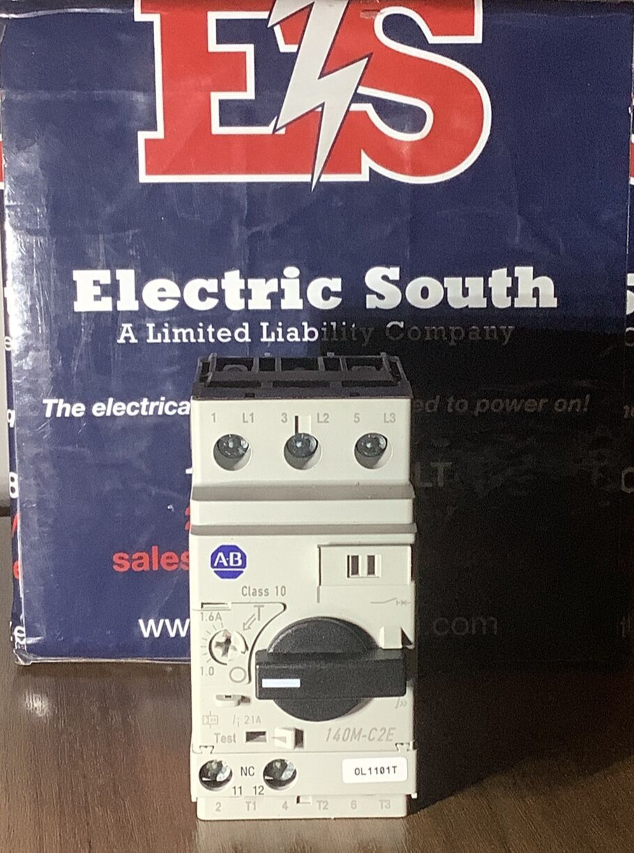 Allen Bradley Motor Protector 140M-C2E-B16 Series C 1.6 Amp