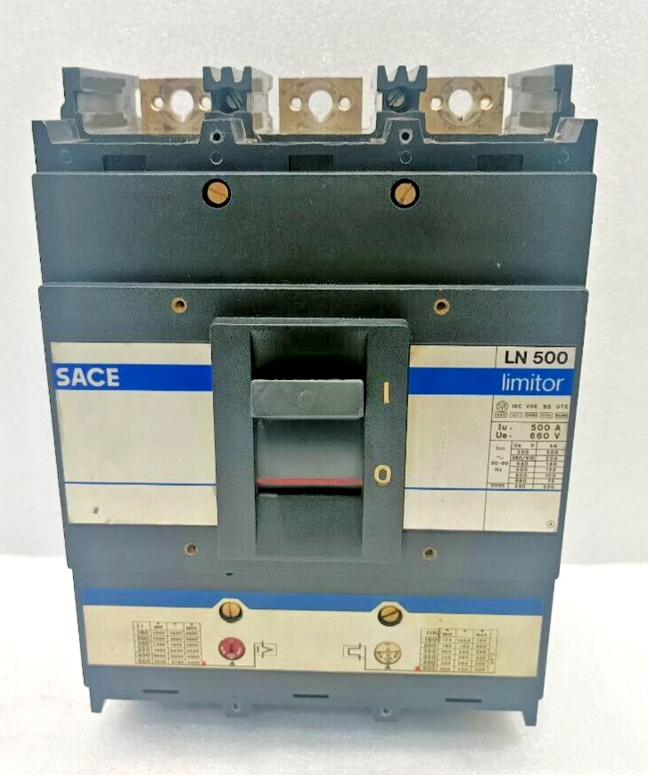ABB SACE LN500 LIMITOR 500A CIRCUIT BREAKER FAST SHIPPING