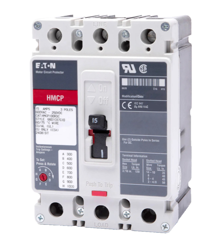 Cutler Hammer HMCP015EOC / Series C Motor Circuit Protector / 15A / NEW!!!🇺🇸