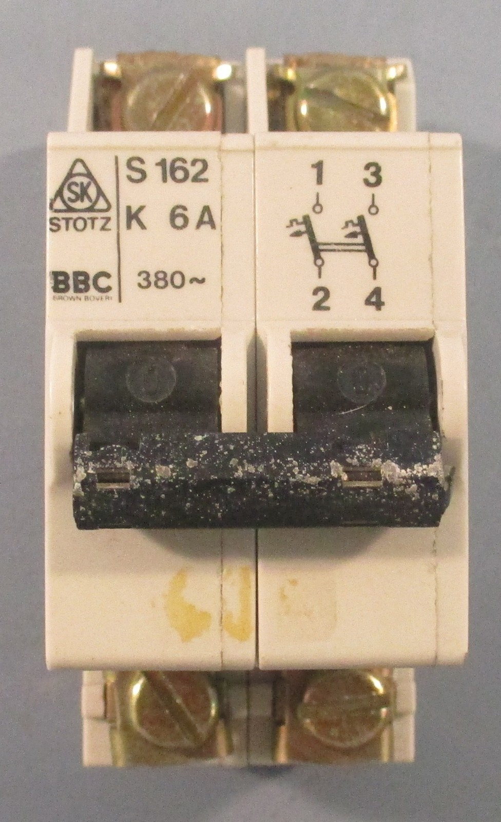 Stotz Kontakt S 162 Circuit Breaker S162K6A 380 Volts 10 Amps