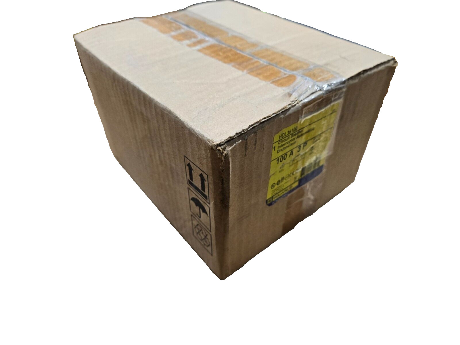 Square D / Schneider Electric- HDL36100 Circuit Breaker 100A 3P 600V NEW