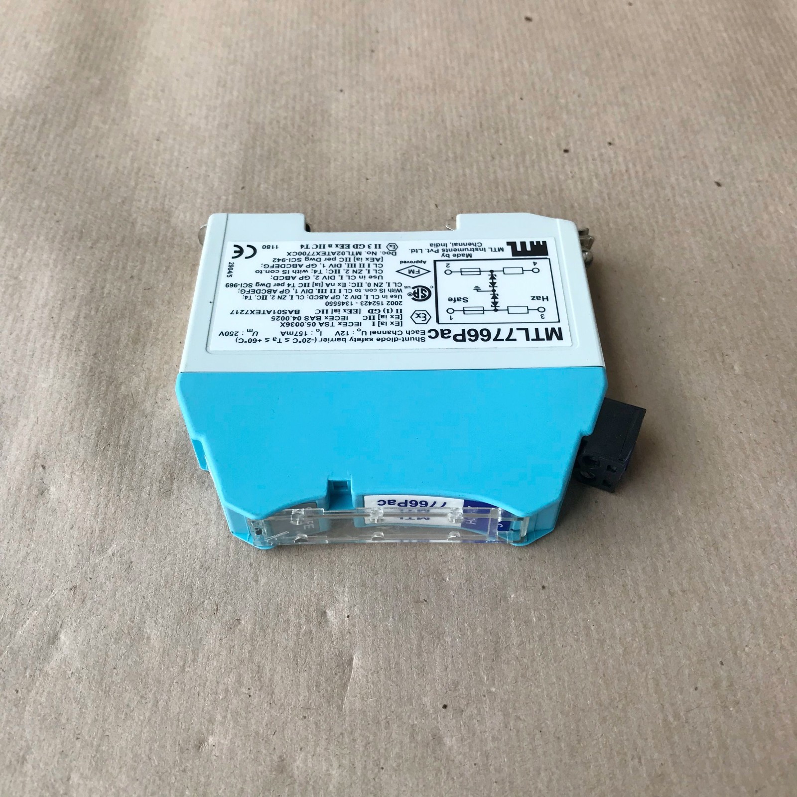 MTL INSTRUMENTS MTL7766PAC SHUNT DIODE SAFETY BARRIER