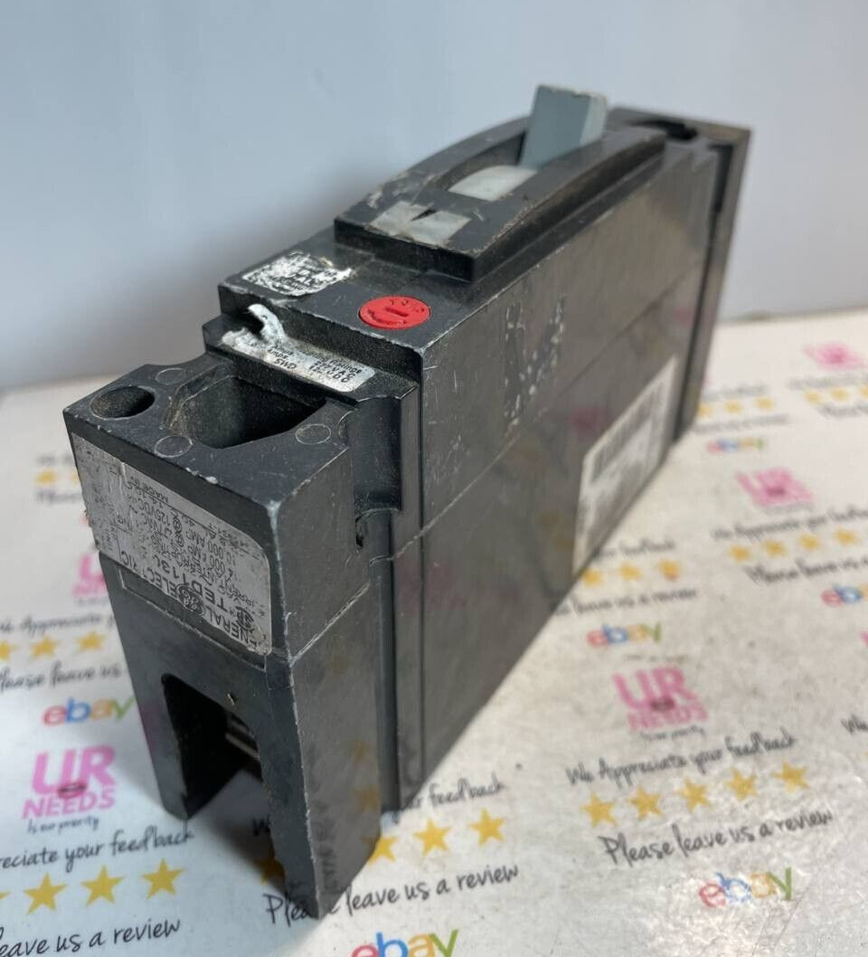 GE TED113020 1-Pole SWD 20-Amp 277VAC 125VDC TYPE TED Circuit Breaker