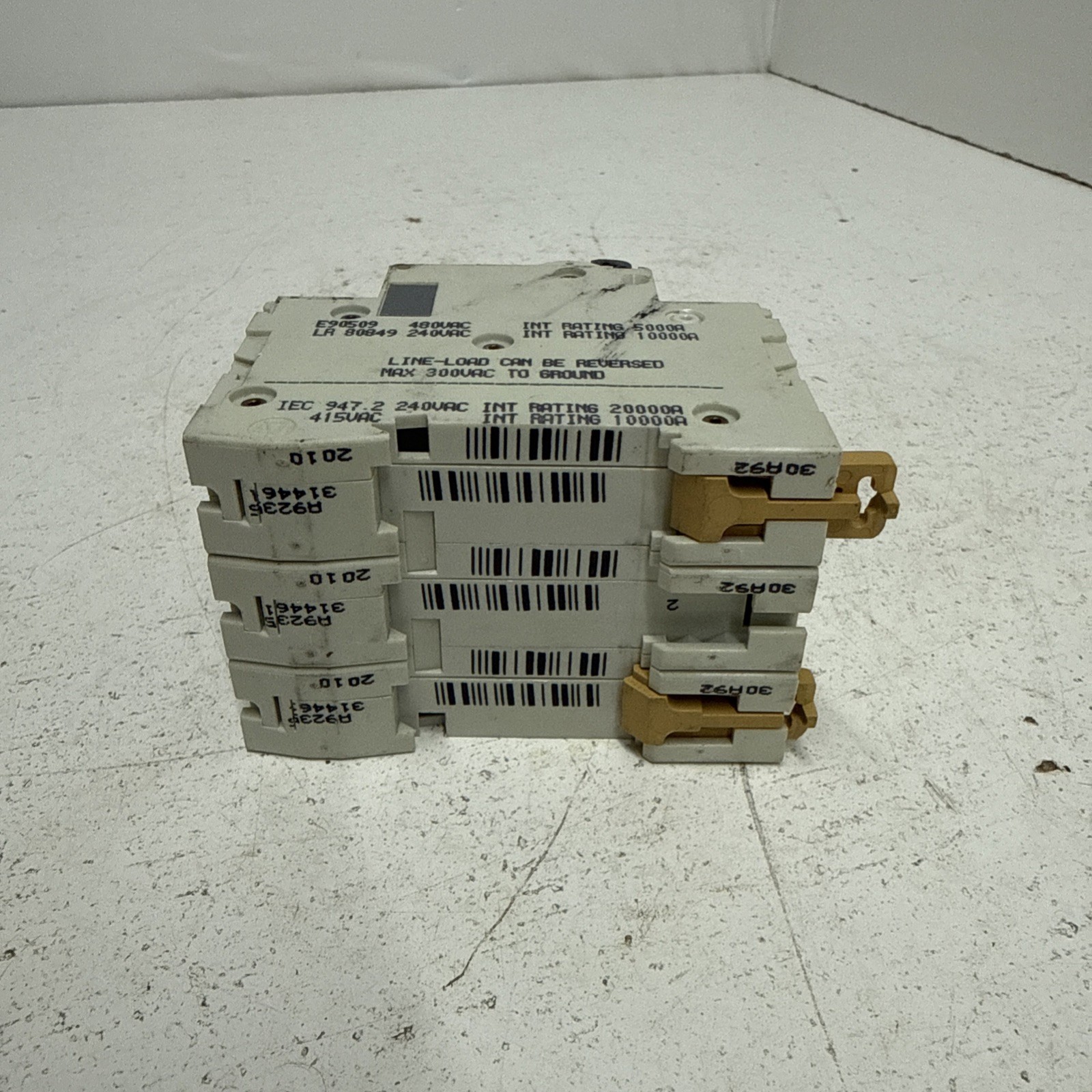 Merlin Gerin Square D 3A Type C 480VAC Circuit Breaker C60N **USED**