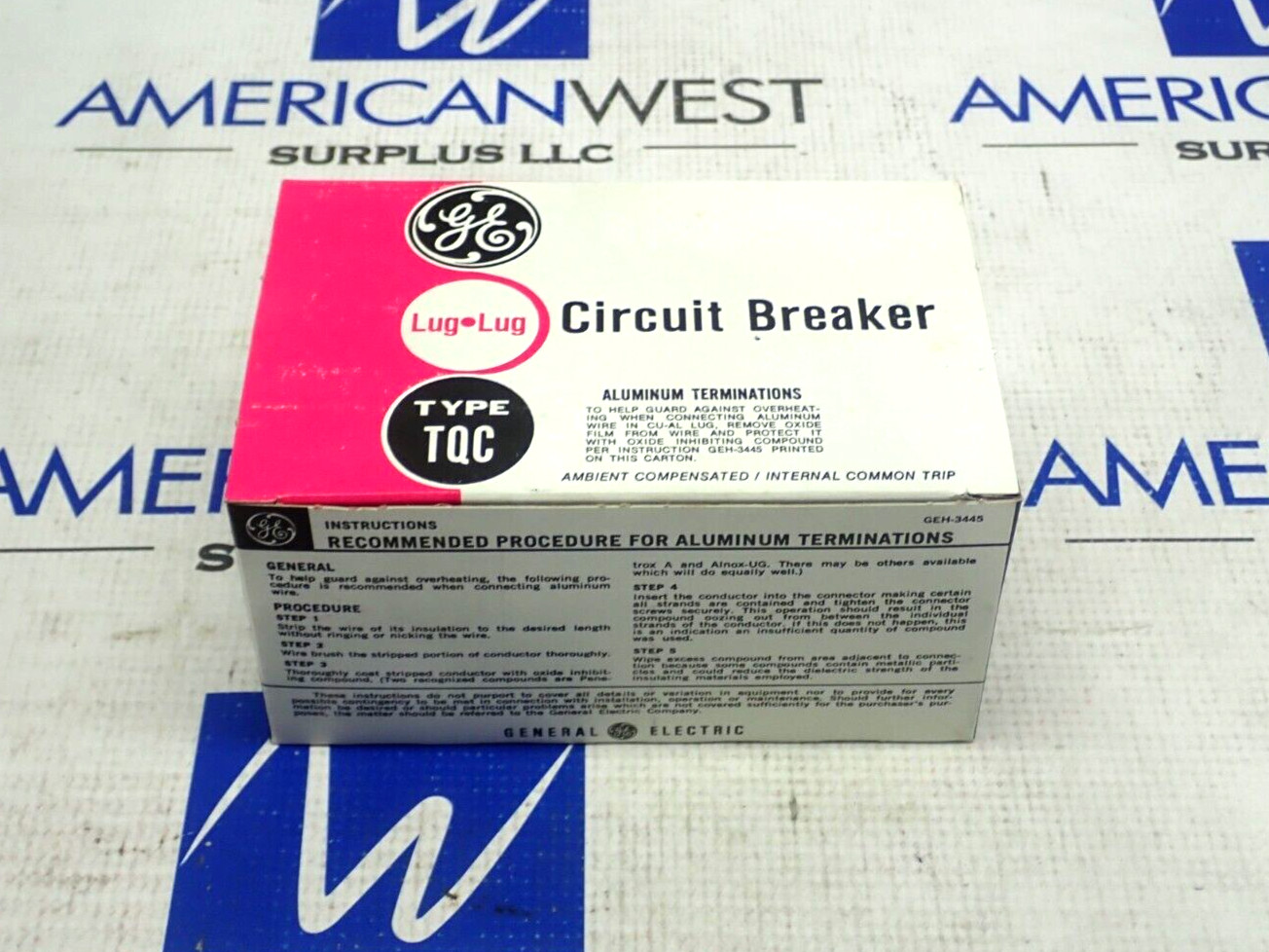 NEW GE THQC1120 Single Pole 20 Amp 120/240 Volt Circuit Breaker Lot Of 6