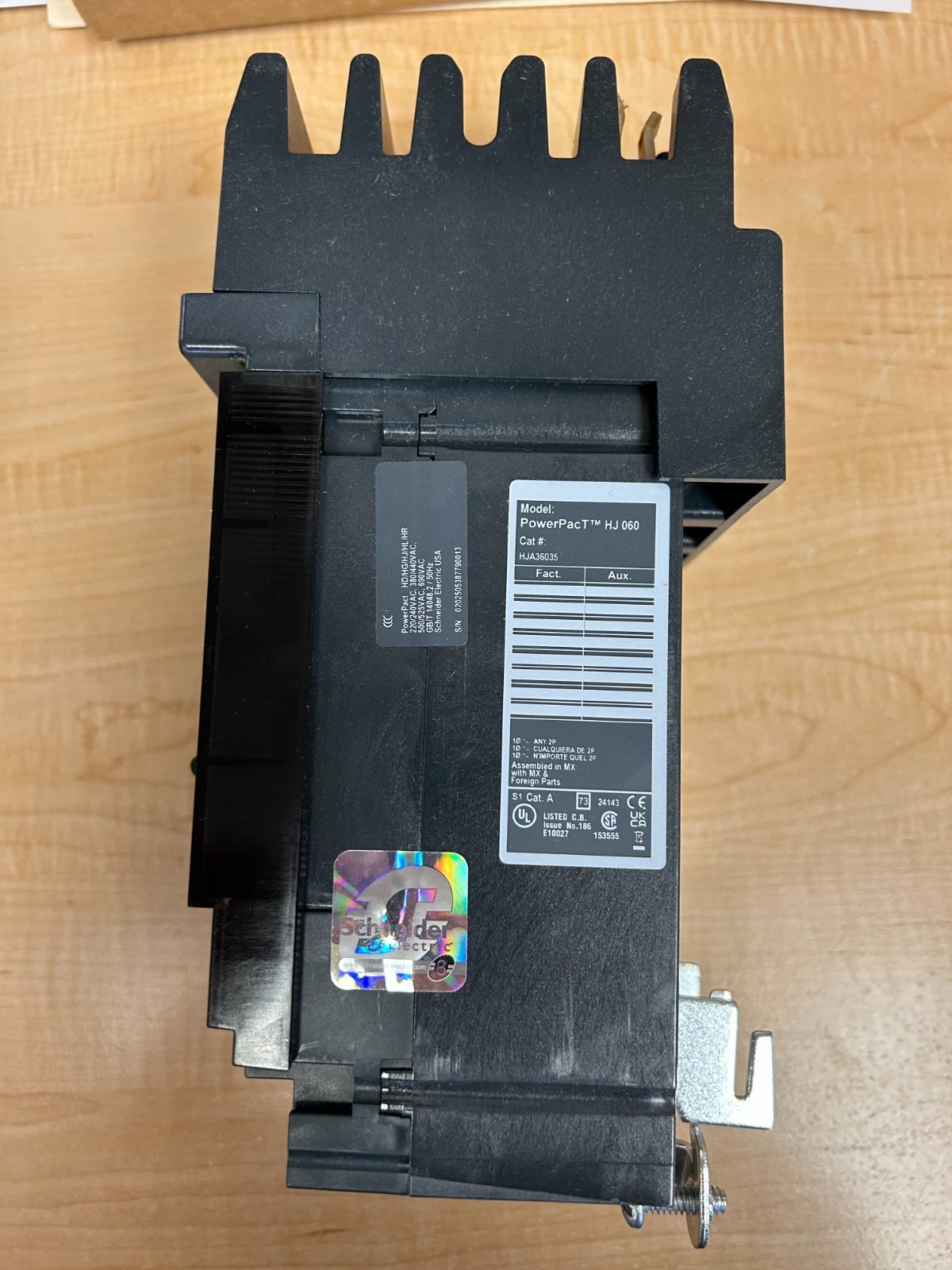 SQUARE D HJA36035 BREAKER 3POLE 35A 600V