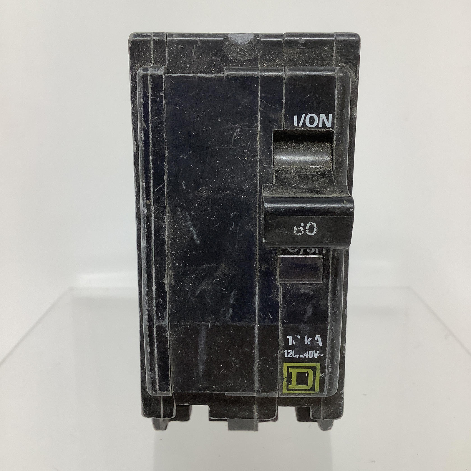 Square D Q0260 Black Removable Electric Double Pole Hydraulic Circuit Breaker