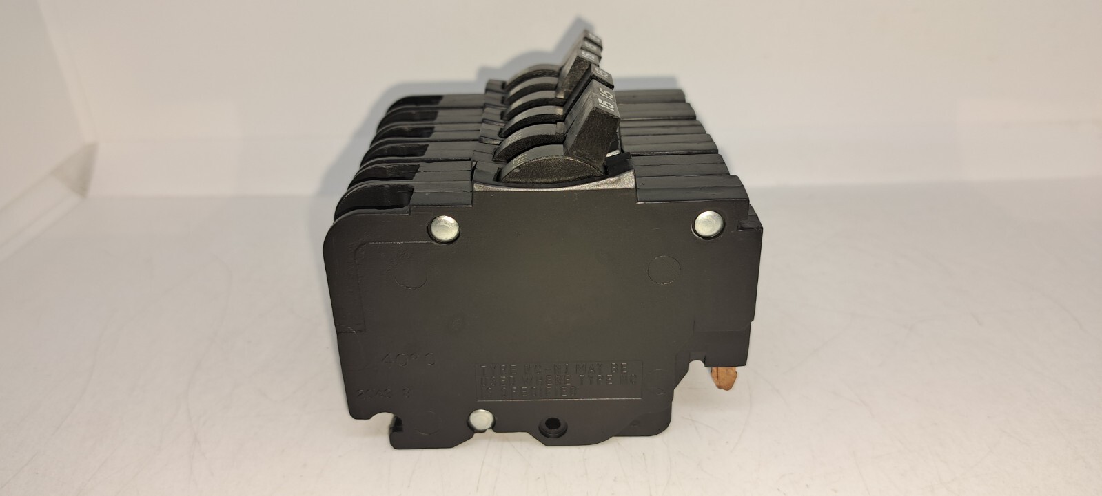 (6) FPE Challenger NC115 15 Amp 1 Pole Stab-Lok Type NC Federal Pacific LOT OF 6