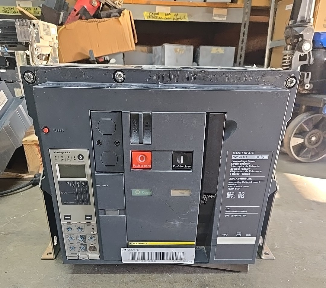 Square D MasterPact Breaker NW20H1 2000A SEE PICS