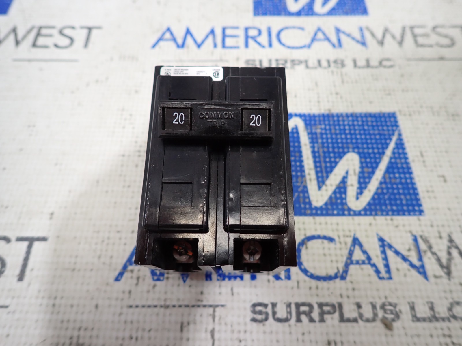 Eaton QBHW2020 20 Amp 2 Pole 22KA 120/24V Bolt On Circuit Breaker Tested