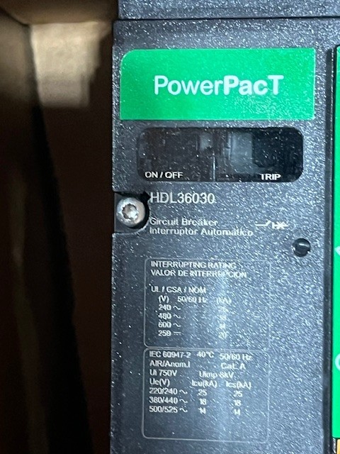 Schneider Electric PowerPacT Circuit Breaker 30A HDL36030 New