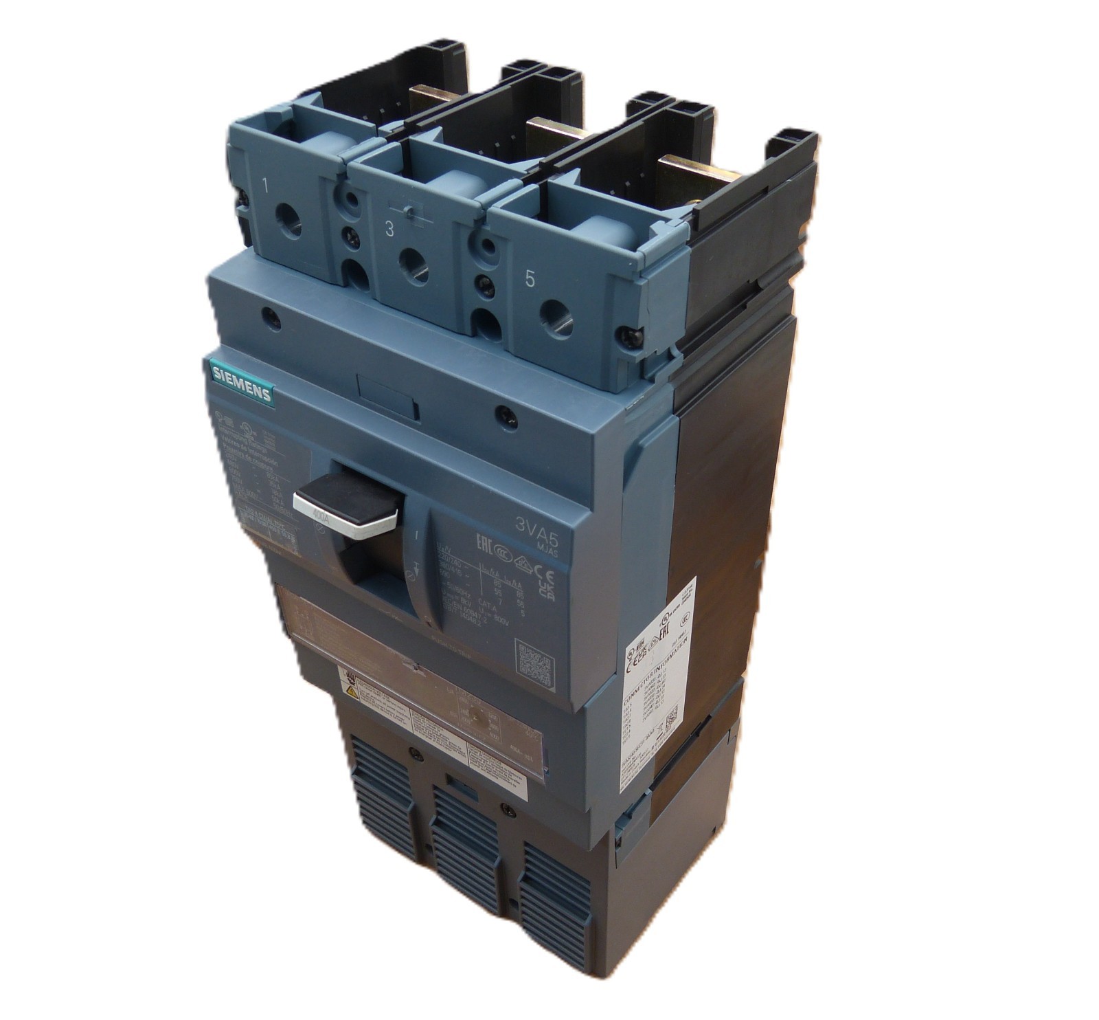 Siemens 3VA5340-5EC31-0AA0 400 Amp 3 Pole UPC 804766793349