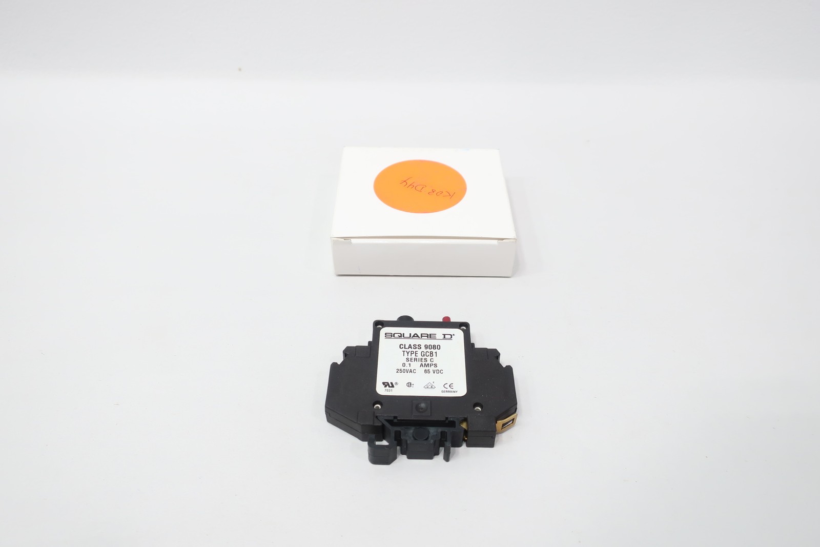 Square D 9080GCB01 Circuit Breaker 0.1a 250v-ac 65v-dc 1p