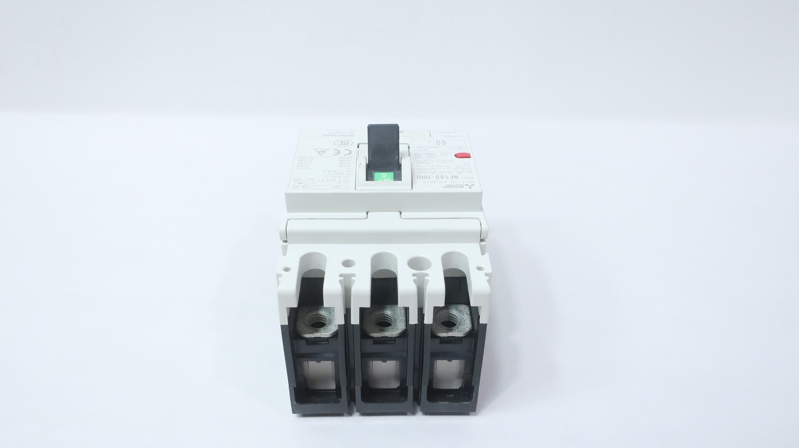 Mitsubishi NF100-HRU Molded Case Circuit Breaker 480v-ac 3p 60a Amp