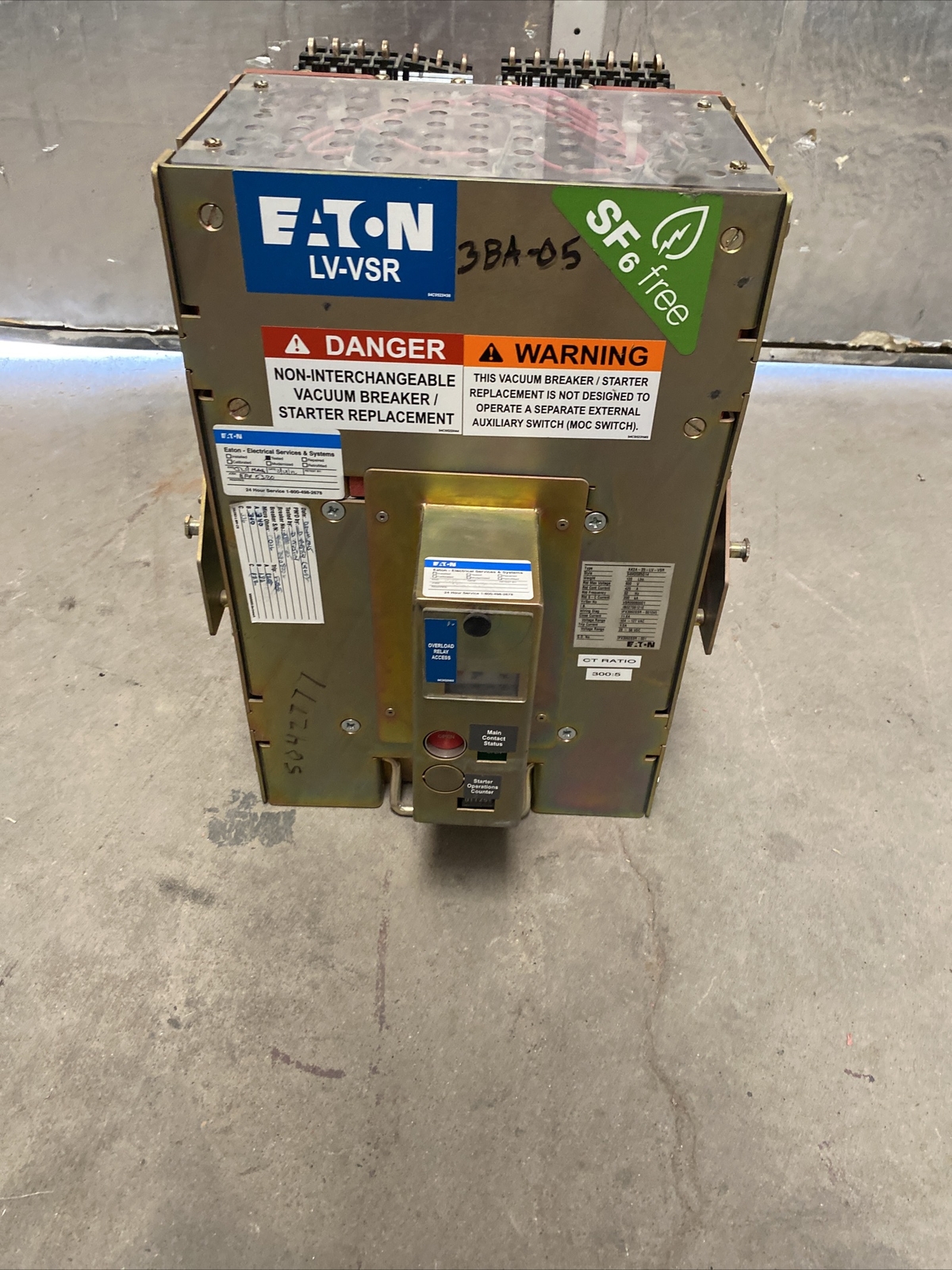 Refurb Eaton AK2A-25-LV-VSR 94M2085G14 425a Amp 600v-ac Circuit Breaker Starter