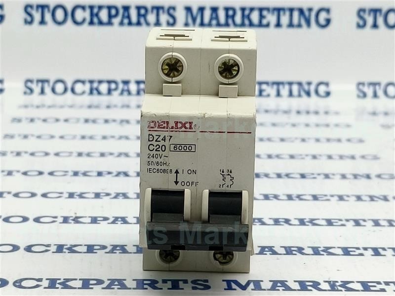 Delixi DZ47 C20 Circuit Breaker 240V 50/60Hz 30 Days Warranty Fast Shipping