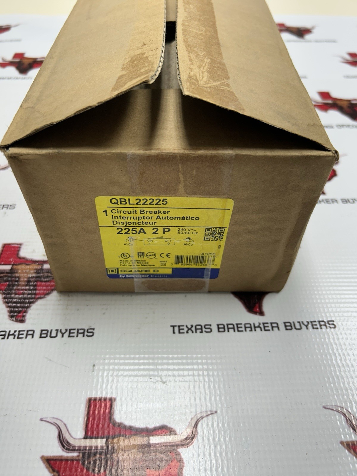 NEW Square D QBL2225 225A 240V 2P Circuit Breaker