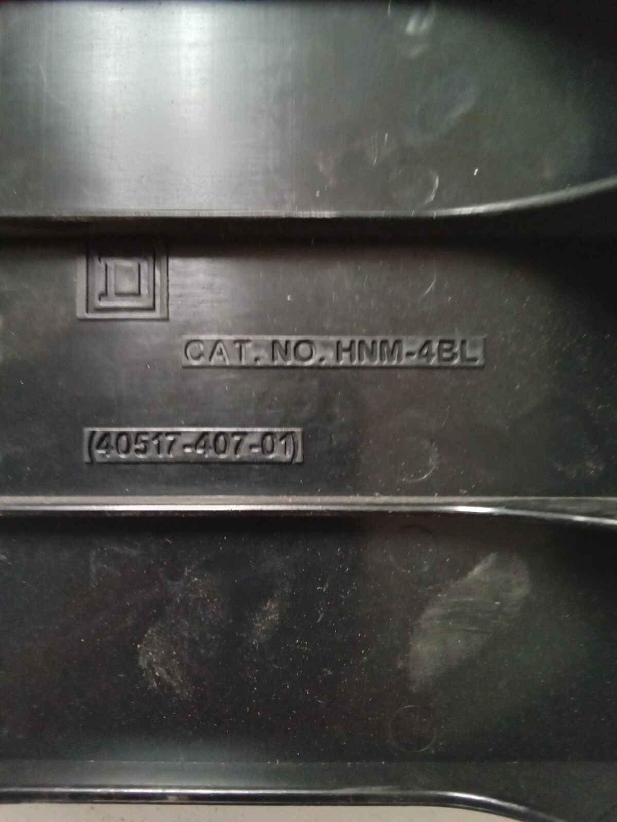 4.5 inch Square D HNM4BL Blank Filler Series-2