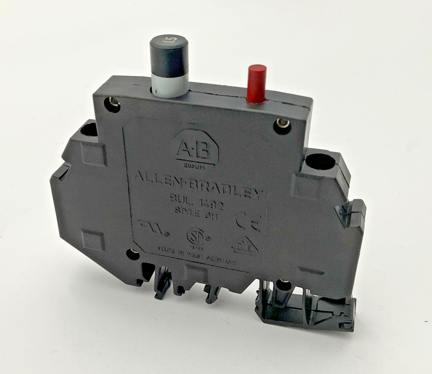 Allen Bradley 1492-GH015 1 Pole 1.5 Amp Circuit Breaker Ser. B 1492GH015 (TSC)