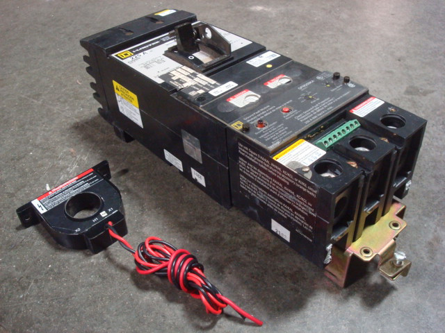 USED Square D KI36225G I-Limiter Circuit Breaker w/ GFM250KA Ground Fault Module