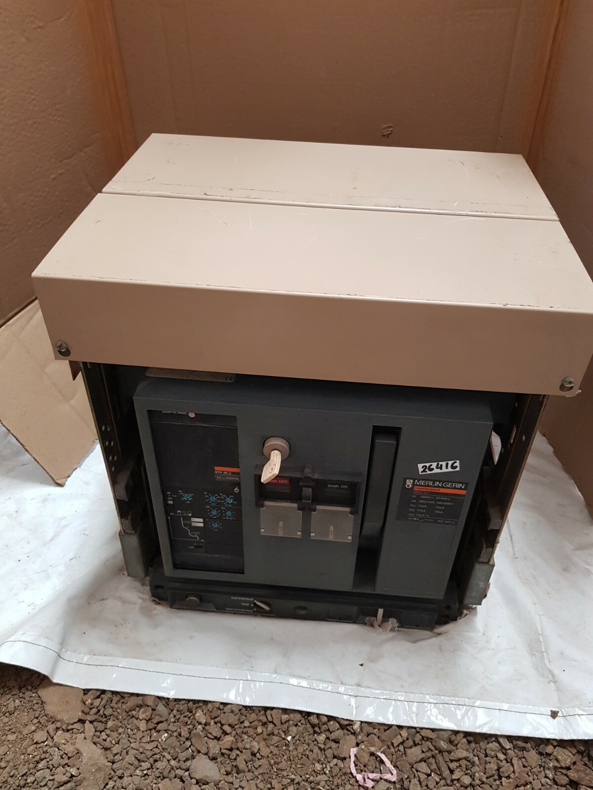 Merlin Gerin Masterpact M25 H1 Circuit Breaker 380/440V 480/690V 50/60Hz 2500A