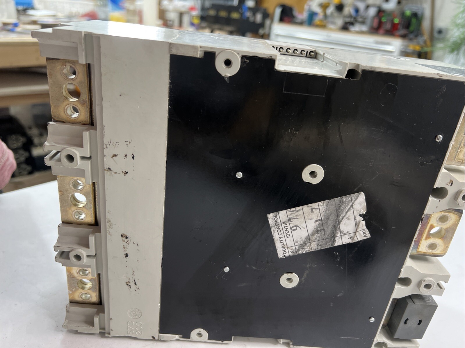 ABB S6N600BWAS 600 A CIRCUIT BREAKER 600V 3P LI SACE PR211 TRIP RECONDITIONED