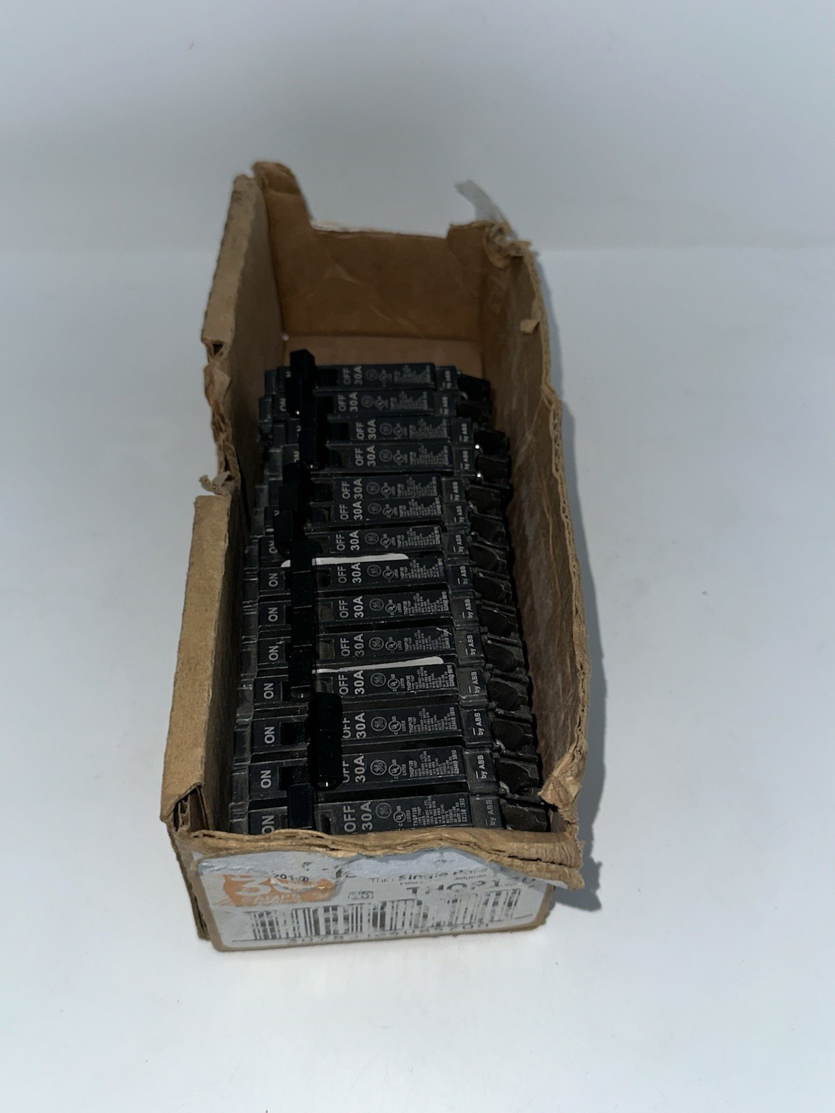 (14) GE Q-Line 30 Amp 1/2 in. Single-Pole Circuit Breaker (THQP130)