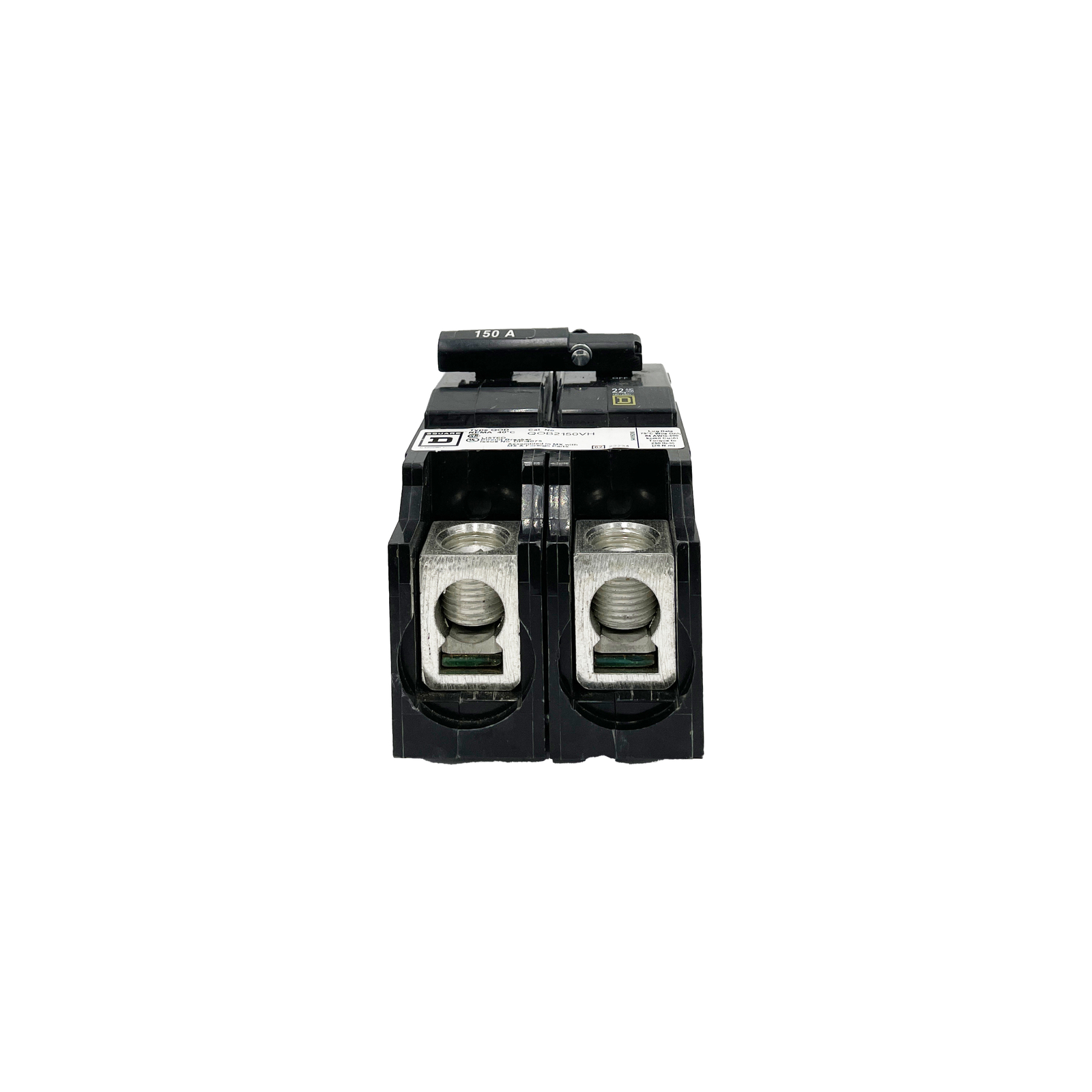 BRAND NEW IN BOX – QOB2150VH – SQUARE D – Mini Circuit Breaker 150A 2P, 240VA
