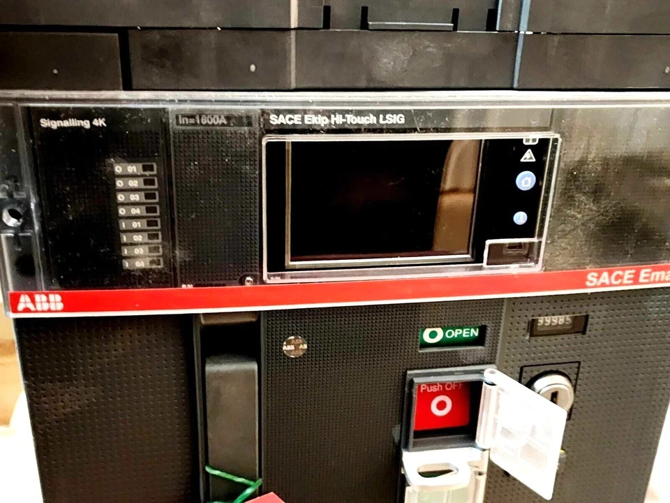⚡VIEW PHOTOS⚡ ABB SACE EMAX 2 E2.2 N EKIP HI-TOUCH LSIG 1600A CIRCUIT BREAKER