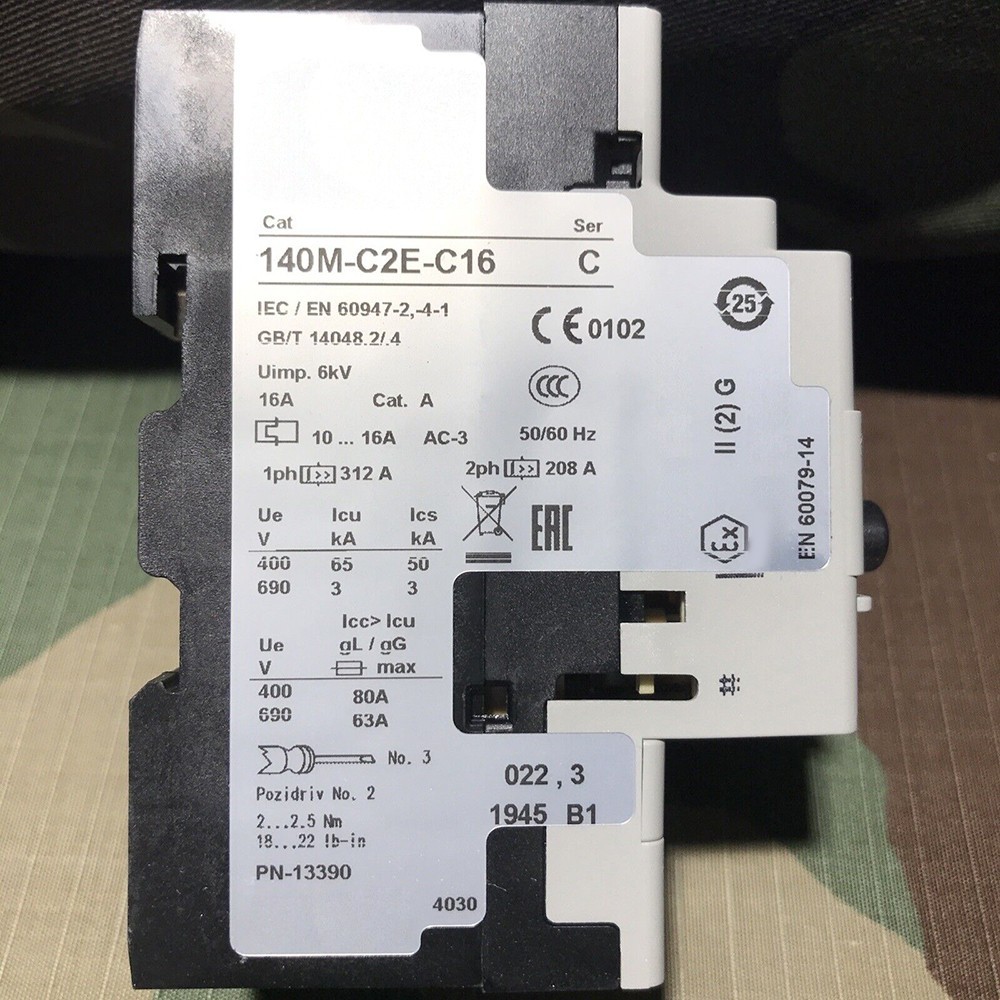 140M-C2E-C16 Motor Protector Circuit Breaker Replacement for Allen Bradley