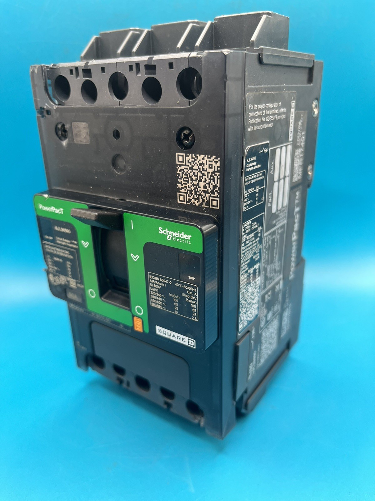 Square D BJL36090 3 Pole 90 A Circuit Breaker