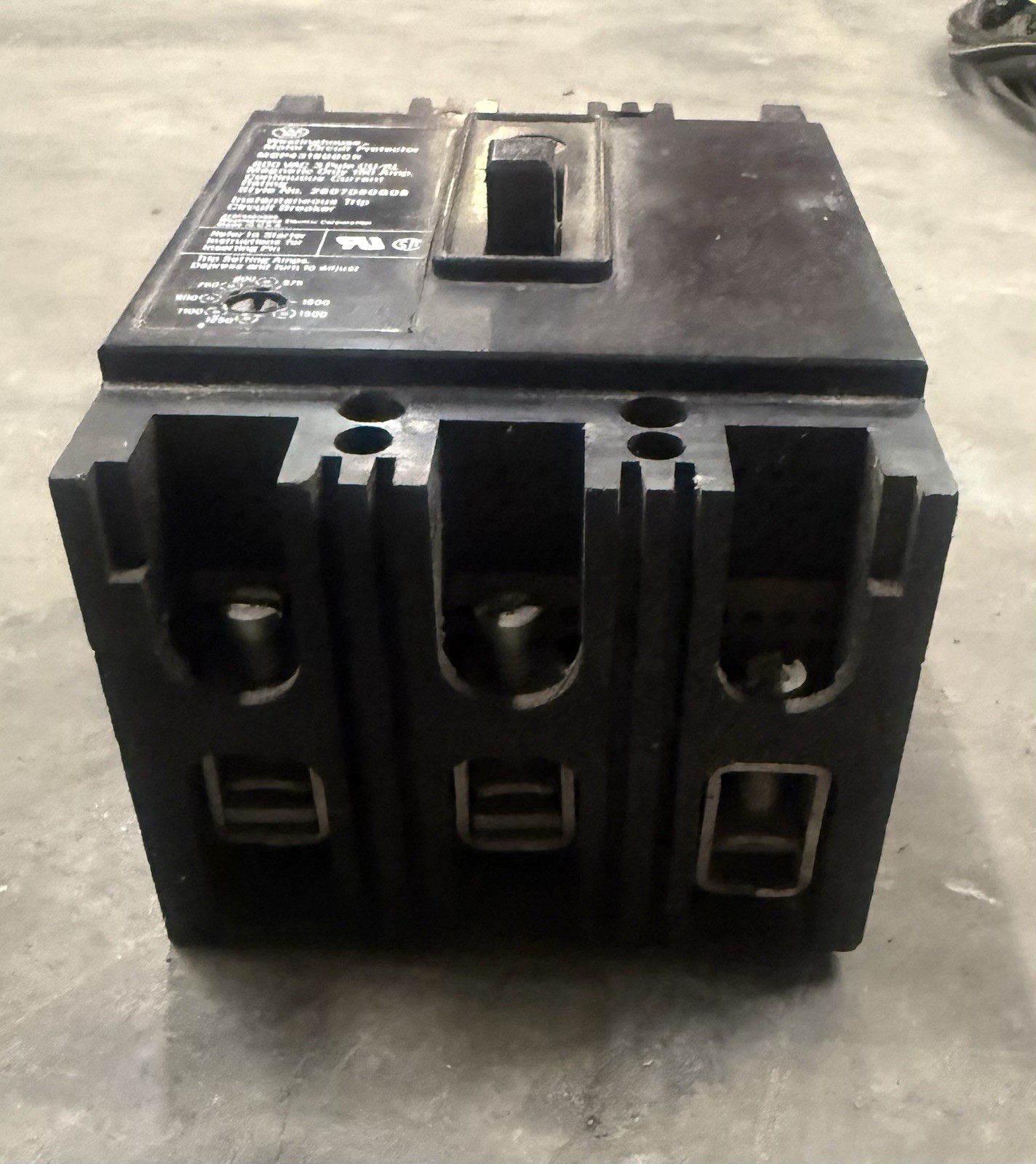 Westinghouse 100 Amp 3POLE Motor Circuit Protector Tested
