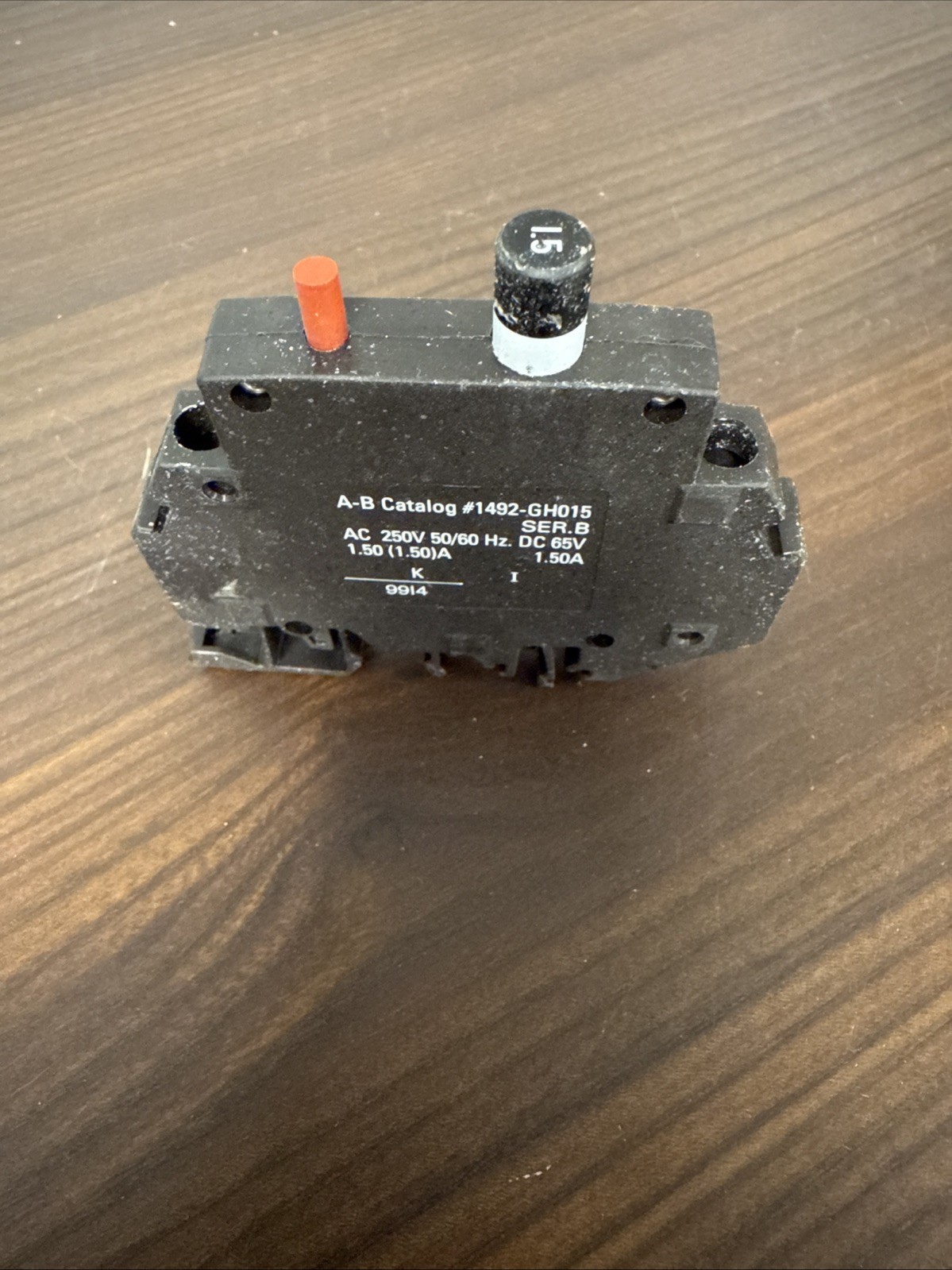 Allen-Bradley #1492 -GH015 Ser. B – 1.5amp