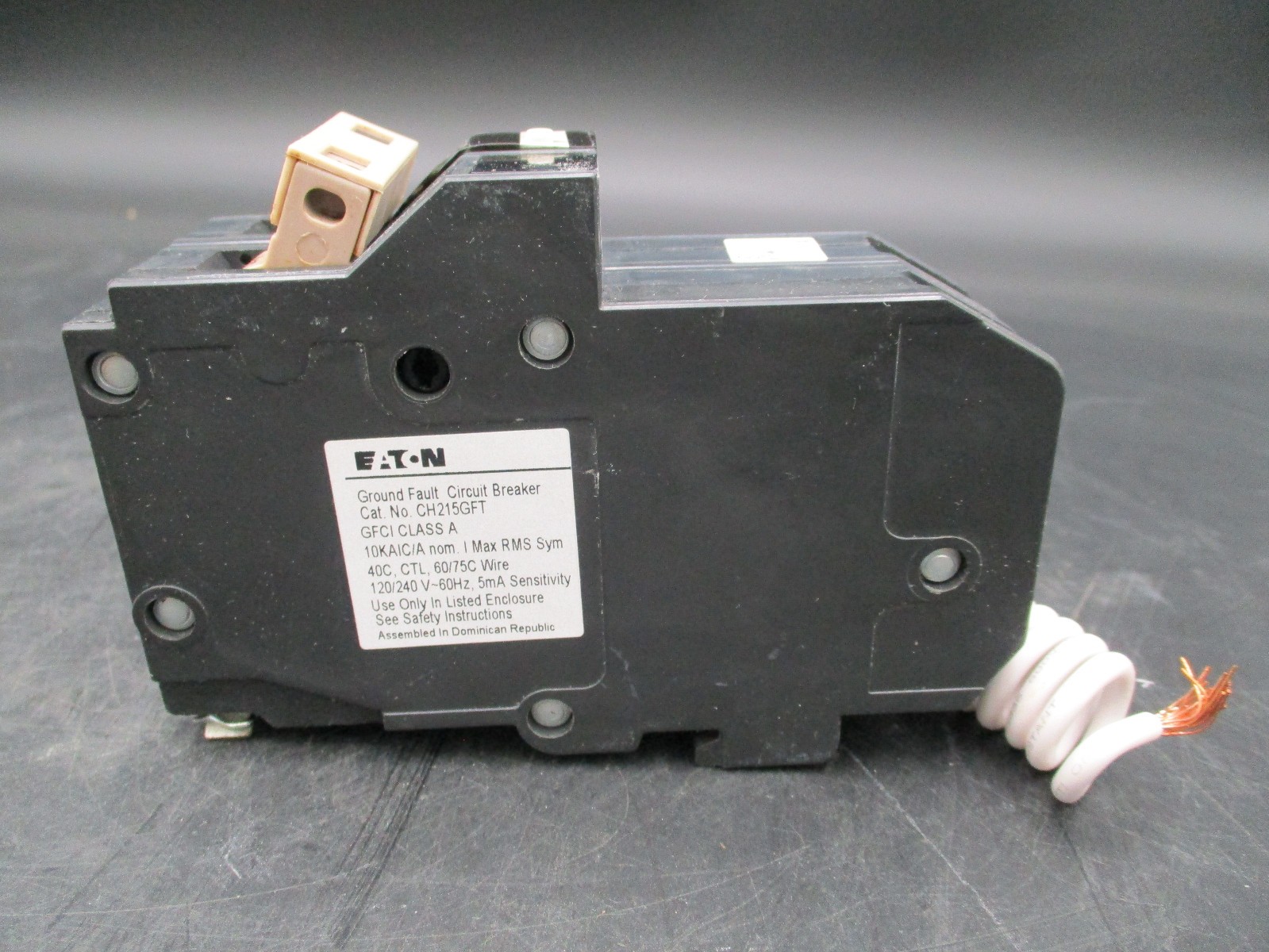 EATON CH215GFT 2-P 15A 240V TYPE CH GFCI CIRCUIT BREAKER ‘SAMEDAY SHIP’