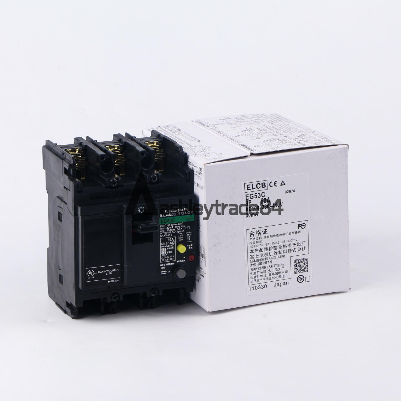 1PCS New Fuji EG53C 50A leakage circuit breakers